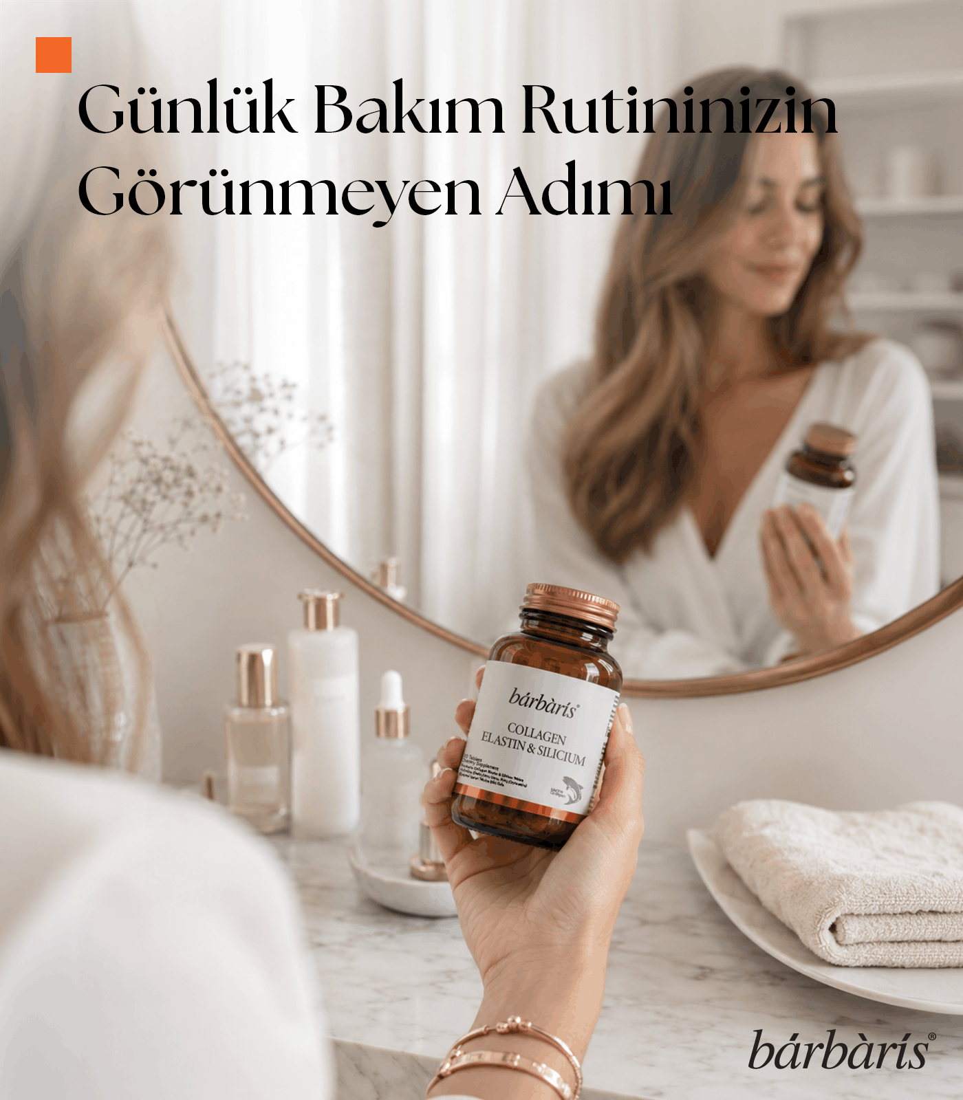 Barbaris Collagen Elastin&Silicium 30 Tablet - 3 Paket - Görsel 3