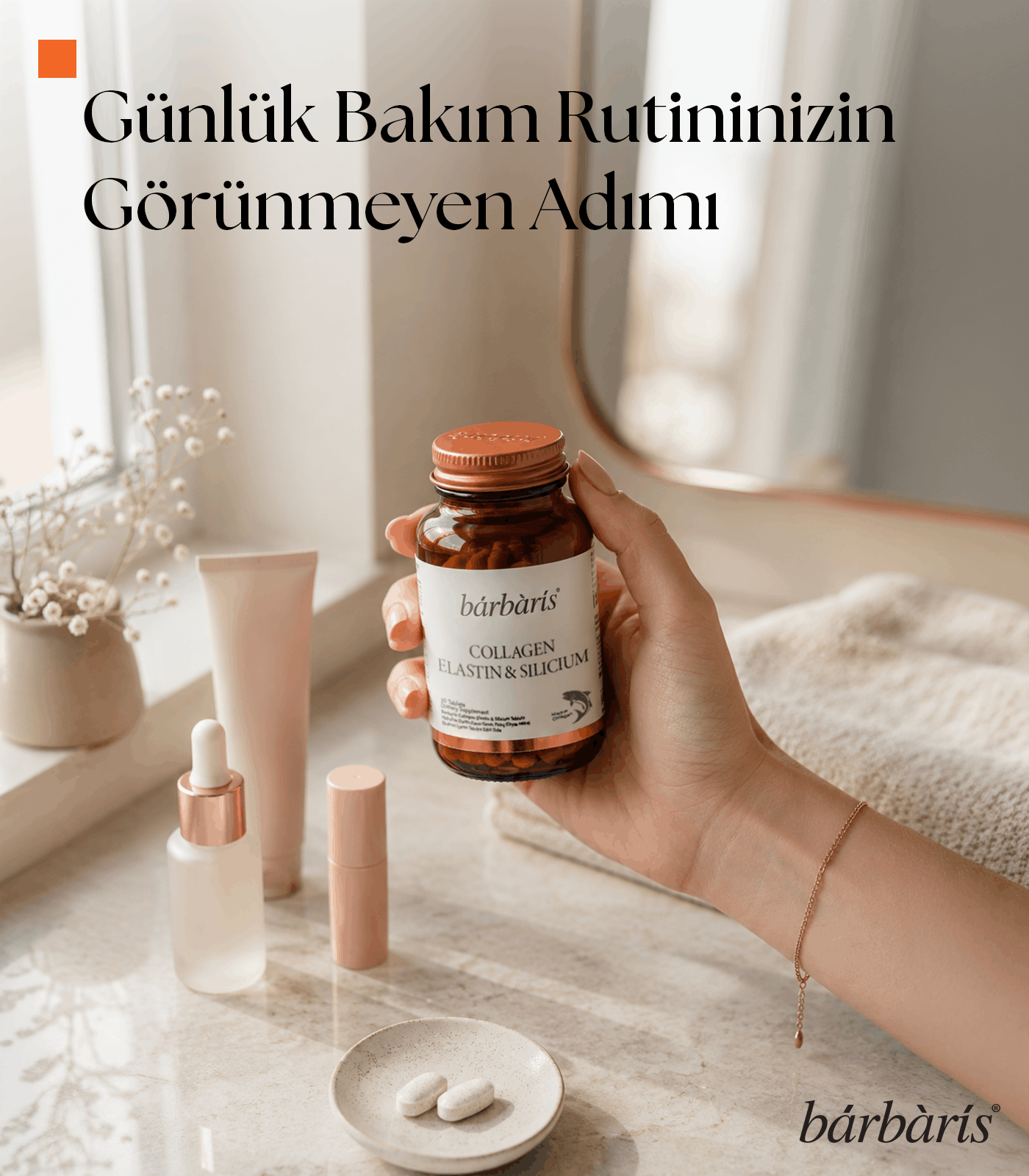 Barbaris Collagen Elastin&Silicium 30 Tablet - 3 Paket - Görsel 13
