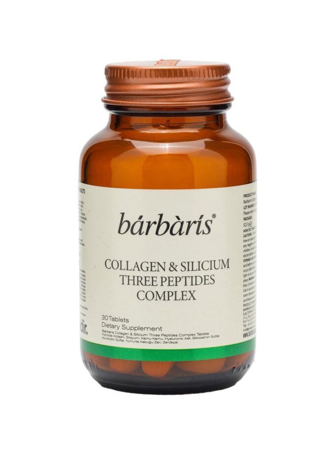 BARBARİS COLLAGEN&SILICIUM TREE PEPTIDES COMPLEX 30 TABLETS